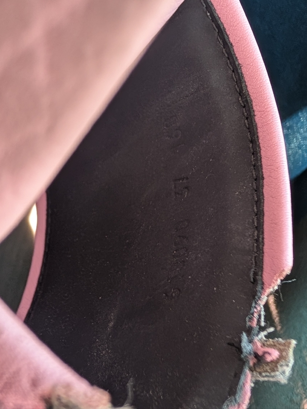 Pink Multicolor G Logo Slide Sandals - Picture 6 of 8